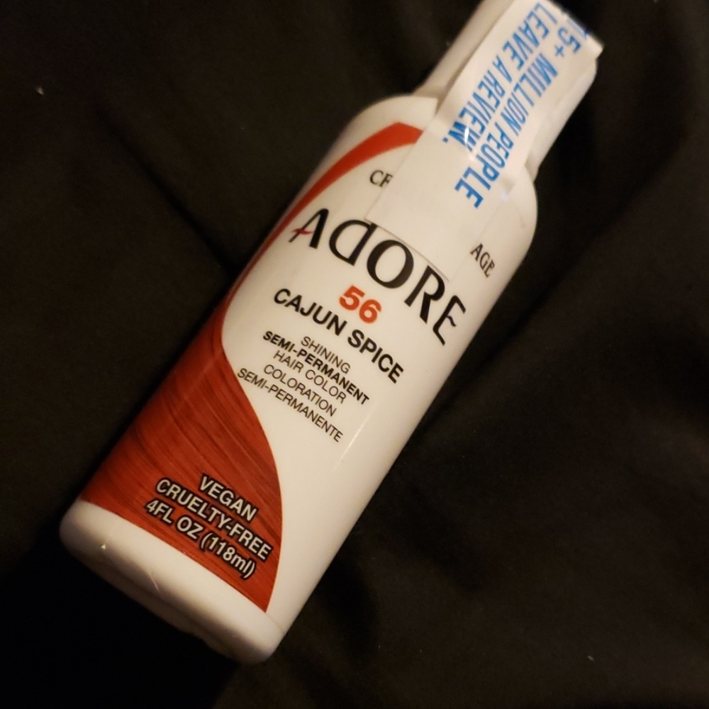 Semi hair dye